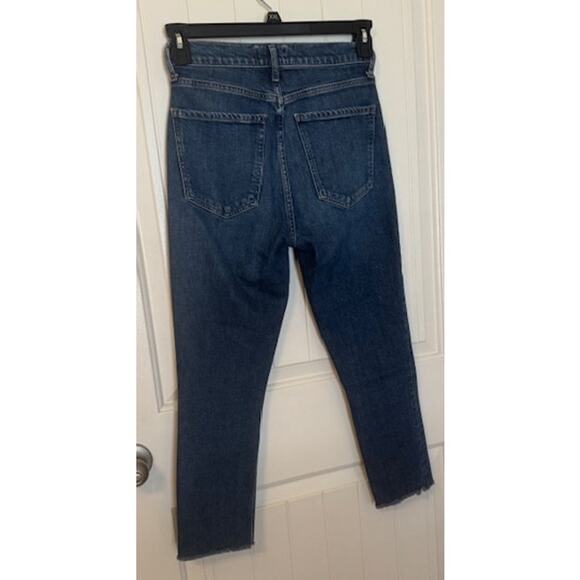 Agolde Nico High Rise Slim Fit Jeans in Fixation Wash 25 - Picture 4 of 8